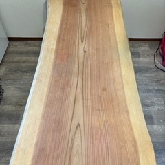 1枚板テーブル　杉