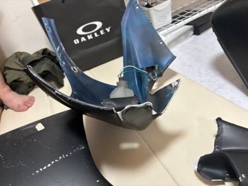 ns-1 前期 カウルセット 割れ有り NS1 マルボロカウルカウルセット