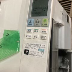 ☆中古￥24,800！SHARP　6畳用2.2kwルームエアコン　家電　AY-J22H-W型　2019年製　【BF030】