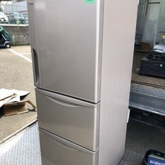 北九州市内配送無料　保証付き 日立 HITACHI 冷凍冷蔵庫 まんなか野菜タイプ （265L・右開き） 3ドア ライトブラウン R-27FV-T