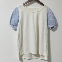 【persodea】Tシャツ【L】白/半袖/無地/綿100％/カ...