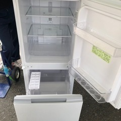 北九州市内配送無料　保証付き 2021年式　シャープ 152L 2ドアノンフロン冷蔵庫 keyword キーワードホワイト SJ15E8KW 