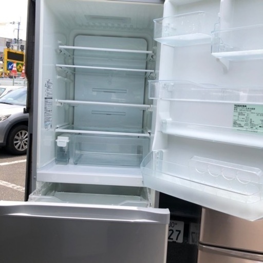 北九州市内配送無料 保証付き 冷凍冷蔵庫 GR-K41G(S)(シルバー) 定格