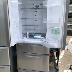 北九州市内配送無料　保証付き 日立　冷凍冷蔵庫：6ドア 定格内容積441L（R-F440E） 北九州市内配送無料 保証付き 日立 冷凍冷蔵庫：6ドア 定格内容積441L（