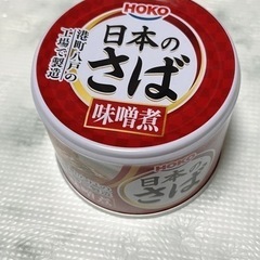 鯖の味噌煮　缶詰
