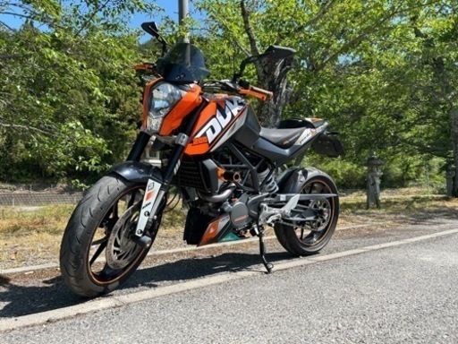 KTM DUKE 200 AKRAPOVIC ETC 低走行 LED 自賠責あり