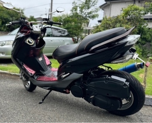 【決まりました】ヤマハ　マジェスティS 155  カスタム　社外マフラー　アルミステップ　LEDライト　YAMAHA 決まりました】ヤマハ マジェスティS 155 カスタム 社外マフラー