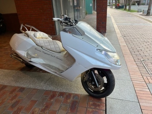 YAMAHA マグザム】 SG17 好調 エアロカスタム ツインマフラー 浅倉商事