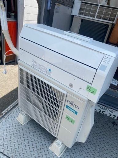 工事込み金額‼️ 2019年式 富士通ゼネラル FUJITSU GENERAL AS-J22C-W [人感センサー搭載エアコン （6畳・100V対応） ホワイト Jシリーズ]