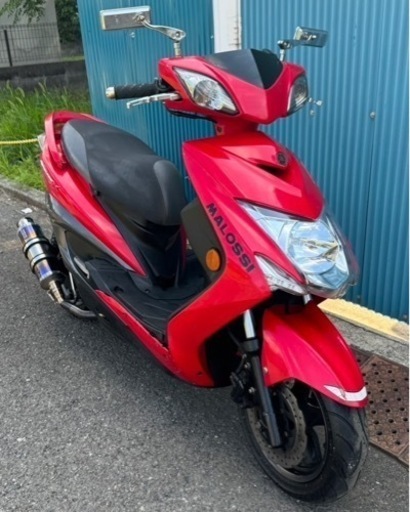 【受け渡し完了】ヤマハ　YAMAHA シグナスX 1YP  125　カスタム　シャッターキー　マフラー忠男に変更