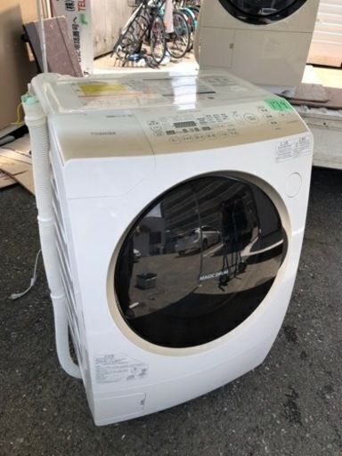 値下げしました　NO 179 福岡市内配送設置無料　東芝 TOSHIBA ドラム式洗濯乾燥機（9.0kg） 左開き マジックドラム グランホワイト TW-Z96A2ML(W)