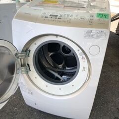 値下げしました　NO 179 福岡市内配送設置無料　東芝 TOSHIBA ドラム式洗濯乾燥機（9.0kg） 左開き マジックドラム グランホワイト TW-Z96A2ML(W)