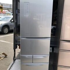 NO176?福岡市内配送設置無料✨? 冷凍冷蔵庫 GR-417G(S)(シルバー) 定格