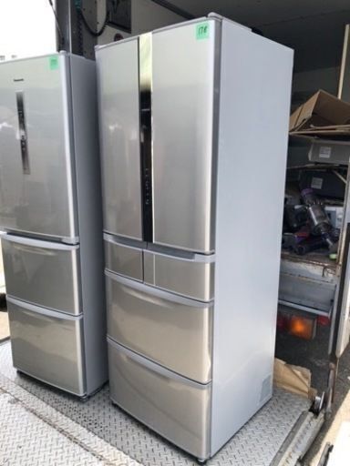 NO 178 福岡市内配送設置無料✨　日立　冷凍冷蔵庫：6ドア 定格内容積441L（R-F440E）