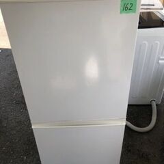 NO 162 福岡市内配送設置無料　2019年AQR-16H-W 冷蔵庫 ミルク [2ドア /右開きタイプ /157L]