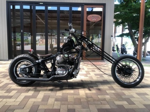 予備検査付き❗️HONDA STEED400 NC26改　チョッパー フルカスタム ハーレー 改造申請済み