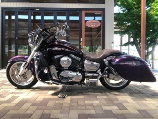 車検R7.10.21迄！KAWASAKI バルカン1500 ミーンストリーク　VNT50P フルカスタム　FIコントローラー付　社外マフラー　ハーレー 車検R7.10.21迄！KAWASAKI バルカン1500 ミーンストリーク VNT50P フル