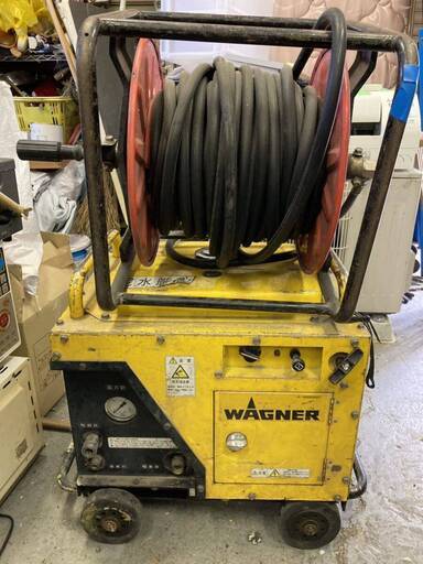 日本 ワーグナー スプレーテック 高圧洗浄機 WZ13-150NSSP ホース付き エンジンかかりました その他未確認エンジン式 ワグナー