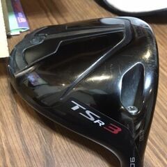 タイトリスト TSR3 ヘッド、ヘッドカバー、レンチ付き 中古良品