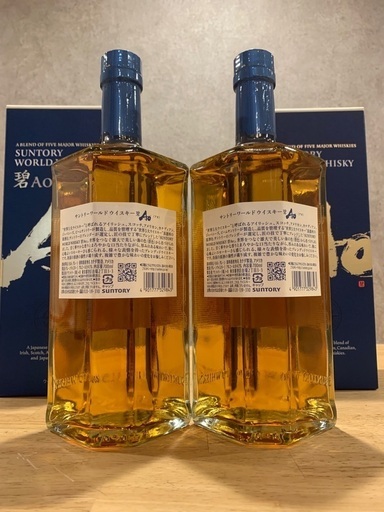 白州12年 山崎ノンビンテージ 碧 Aoの4本セット 山崎12年、白州12年