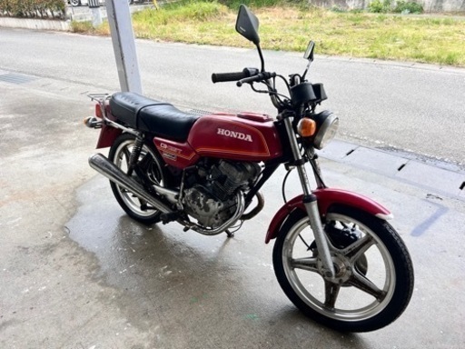 ホンダ CB125T ミニバブ チビT 125cc バブ ゴキ CBX 単車 GS
