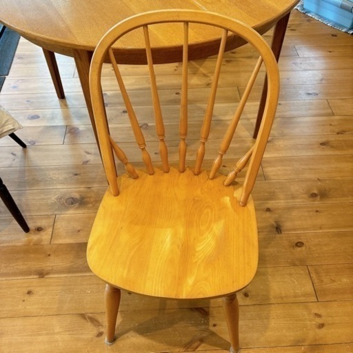 家具 椅子 2脚セット ダイニングチェア ビンテージ \n