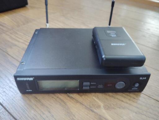 Shure マイクセット 激安 SLX4 SLX1 WH20 ピンマイク