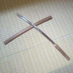 日本刀白鞘　模造刀