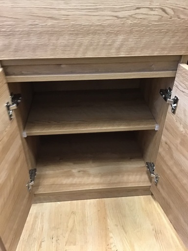 トレファク神戸新長田】ブラウンの3枚扉レンジボードです！！【取りに