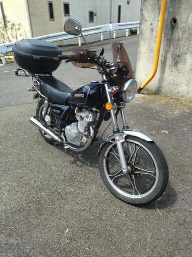 スズキGN125H 程度良 美車　ワンオーナー車　自賠責有り　パーツ付き