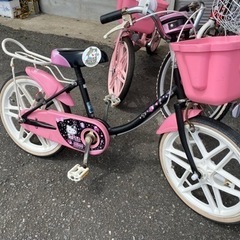 🚴入荷【自転車】女児用3歳～ハローキティ【綺麗め自転車売ります買...