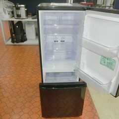 ID 190184　冷蔵庫２ドア　146L　三菱　２０１５年　MR-P15Z-B