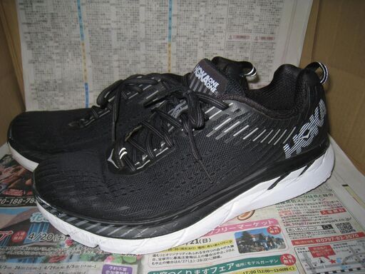 ホカオネオネ HOKA ONE ONE 　28ｃｍ 黒ブラック系 F272181　ほか　ホカ
