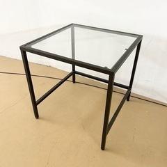 【配送無料】IKEA イケア ガラス テーブル サイドテーブル　