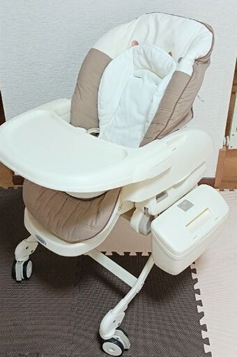 Combi ネムリラAT ココアブラウン 電動 ハイローチェア