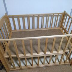 ヤマサキ ベビーベッドの中古が安い！激安で譲ります・無料であげます  