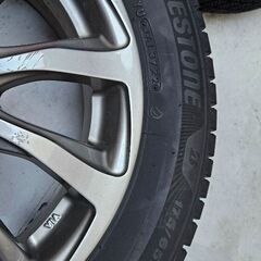 またまた値下げ。バリ山 ブリザック VRX3 175 65 R15 4本ホイル付き