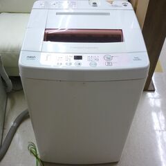 桐生店【現状品】 j6-17 アクア 全自動洗濯機 AQW-KS...