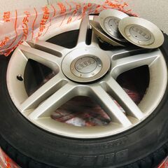 アウディA4B7ラグジュアリーライン用純正17インチアルミホイール古冬 