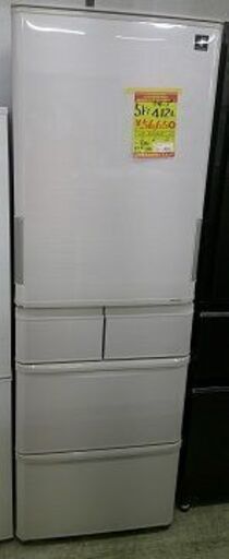 ID:G60513877　冷蔵庫　５ドア　412L　シャープ　18年式　※自動製氷機、真空チルド保証対象外
