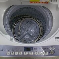 ID:G60512603　洗濯機　7K　シャープ　18年式　※キズ有