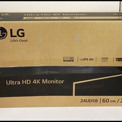 ほぼ未使用 LG 23.8インチ ウルトラ HD 液晶モニター ...