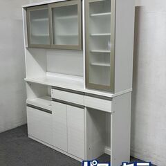 NITORI/ニトリ キッチンボード リガーレ 幅160 ハイグロスホワイト 