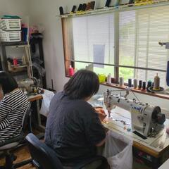 ミシン縫製教室　刺繍ネーム入れ