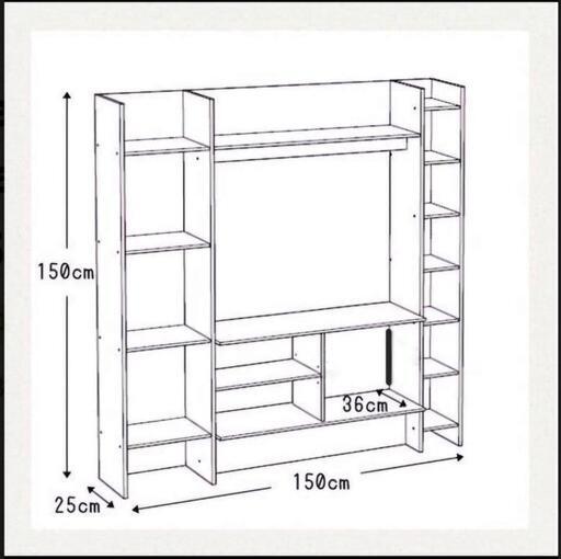 IKEA　白　テレビ棚　多少傷有