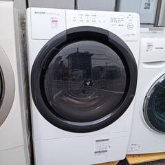 ★【シャープ】ドラム式洗濯乾燥機　2021年製　洗濯7kg 乾燥...
