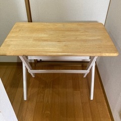 木製　折り畳みデスク　折り畳みテーブル　