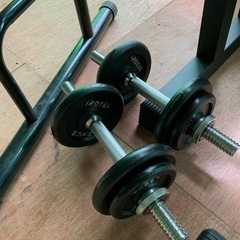 IROTEC 160kgバーベルダンベルフルセット
