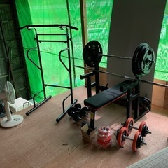 IROTEC 160kgバーベルダンベルフルセット
