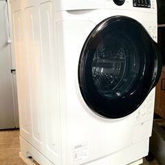 アイリスオーヤマ FL81R-W ドラム式洗濯機 2020年製 ...